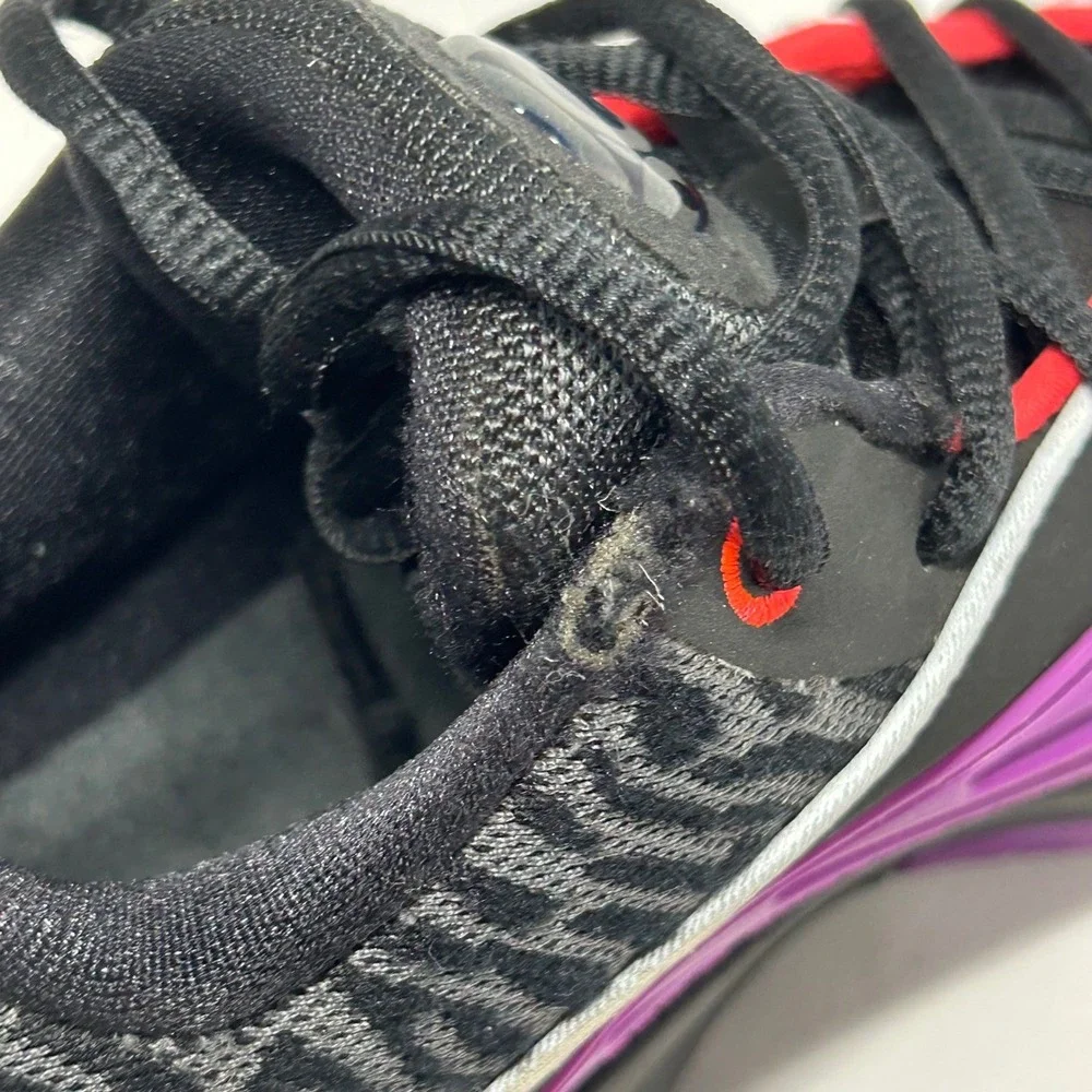 Nike KD Kevin Durant XVI Basketball Shoes Black Purple Silver Sneakers Men's 6.5
